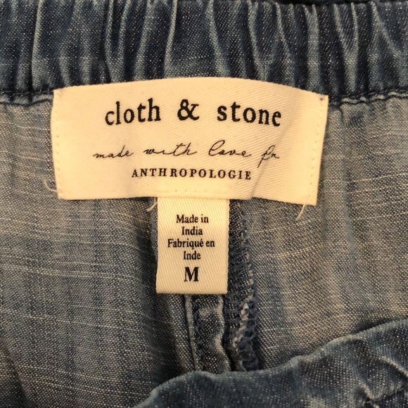 Anthropologie Cloth & Stone Silverlake Denim Shorts - Picture 4 of 4
